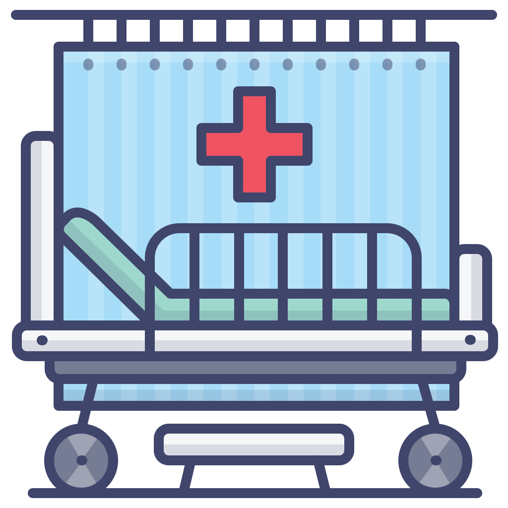 hospital patient gurney for surgery